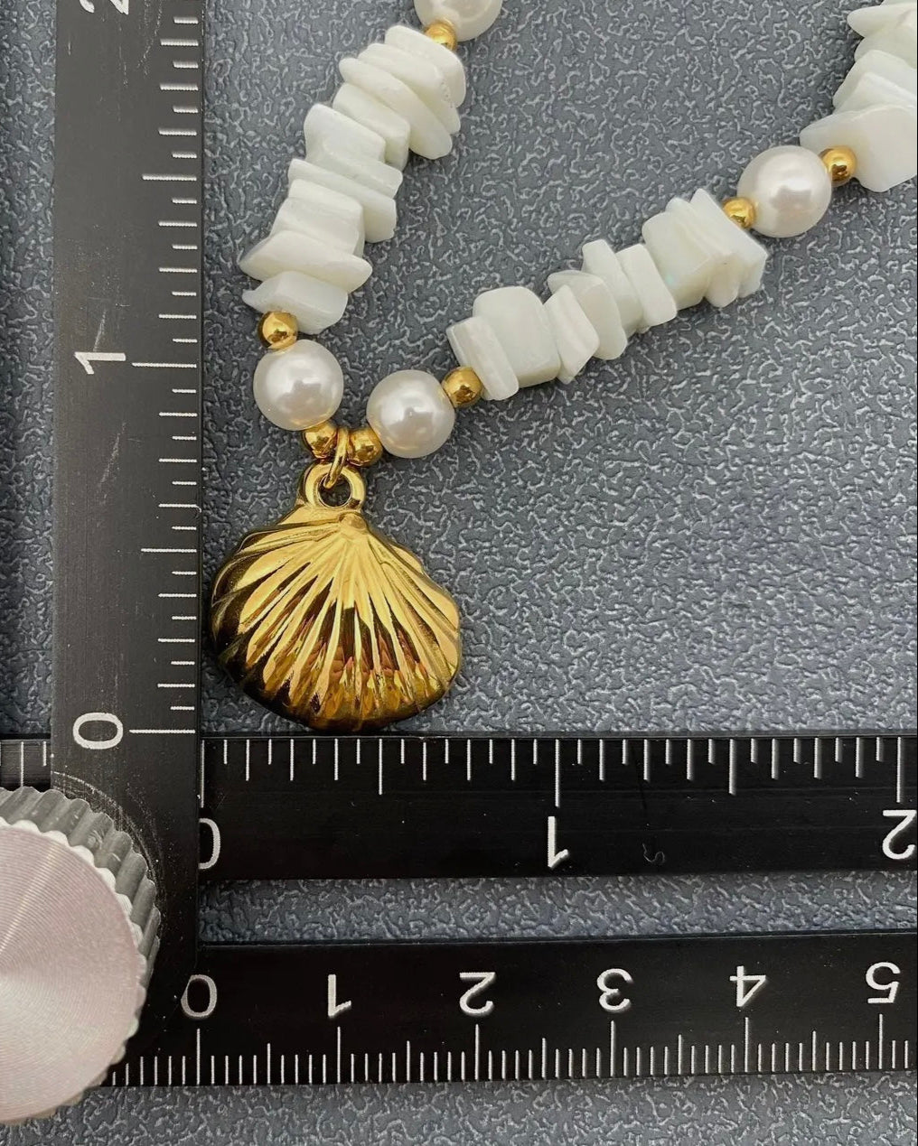 Shell Charm Necklace Summer Jewelry