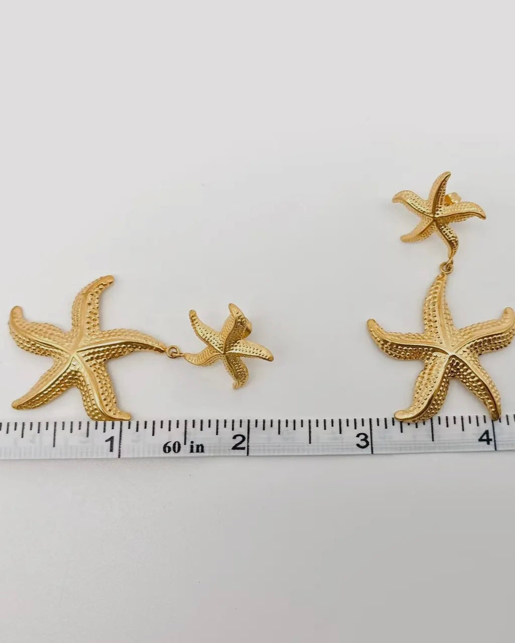Starfish Charm Earrings
