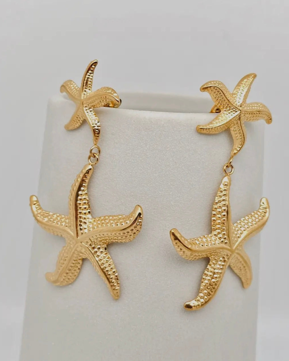 Starfish Charm Earrings