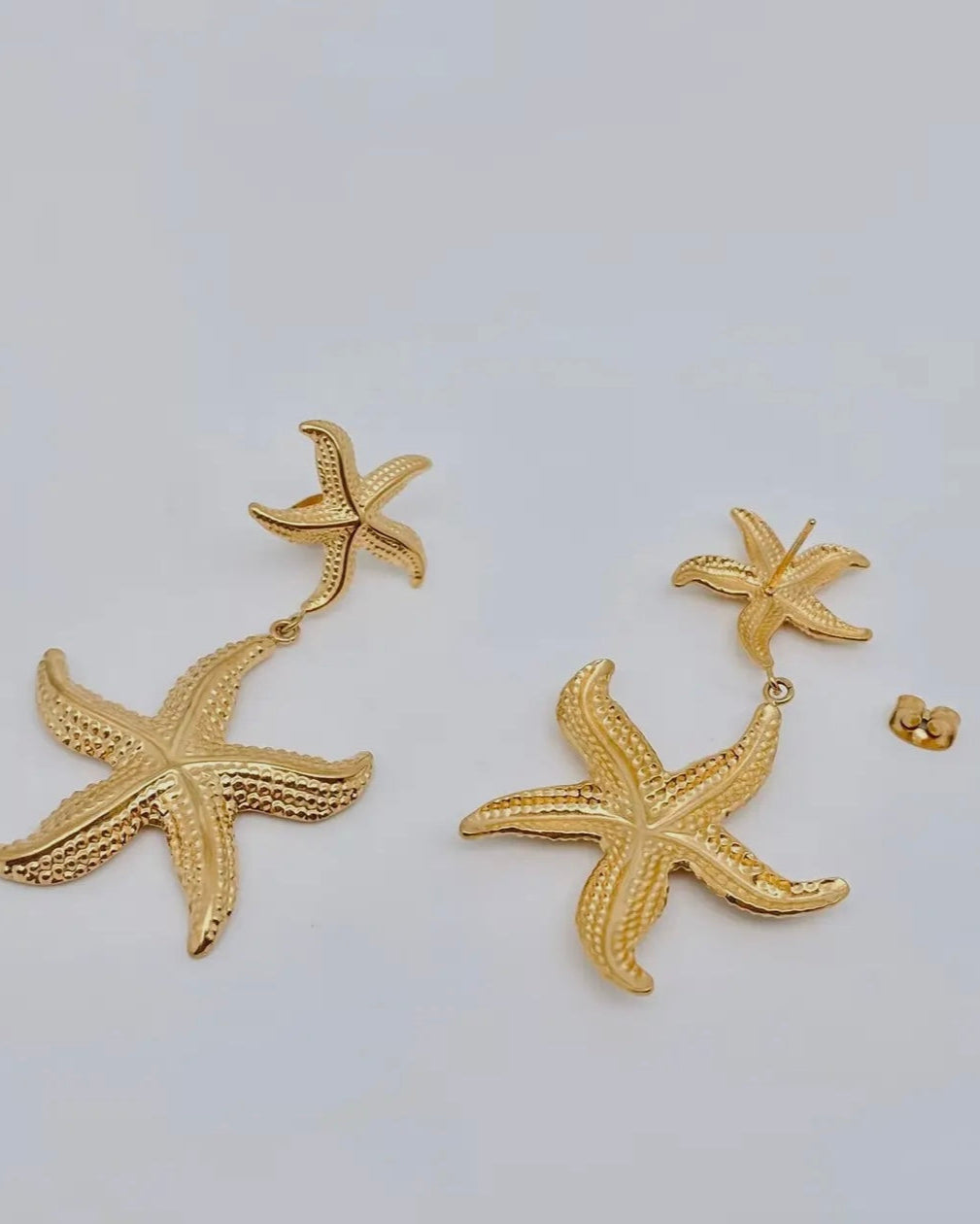 Starfish Charm Earrings