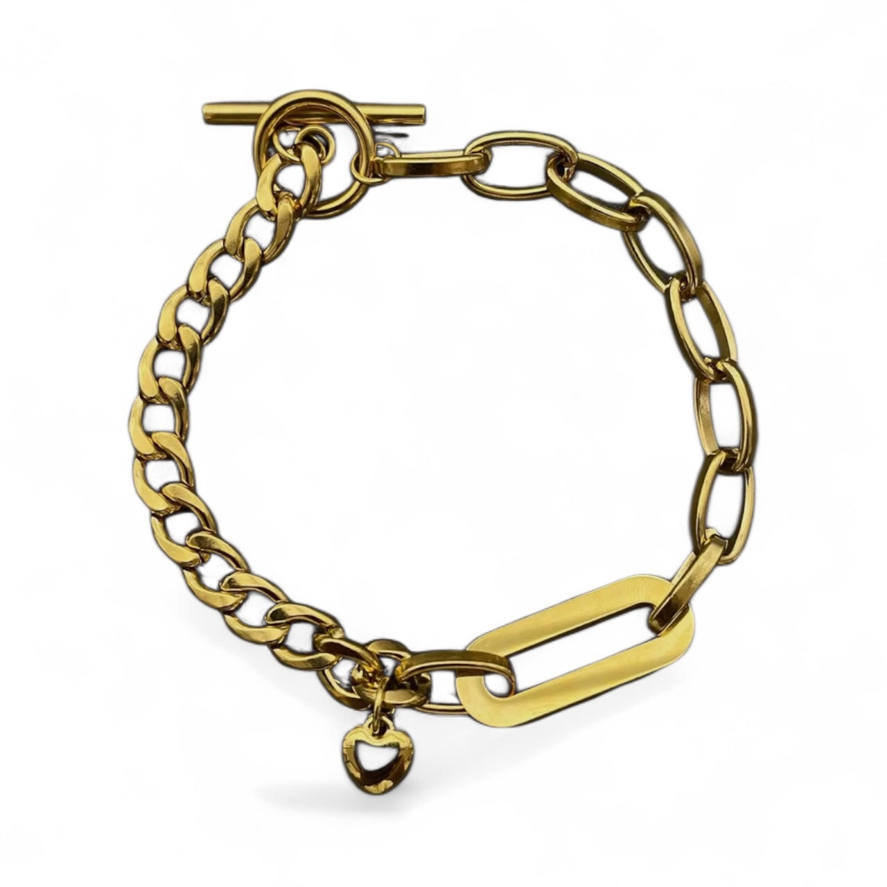 Linked Heart Bracelet
