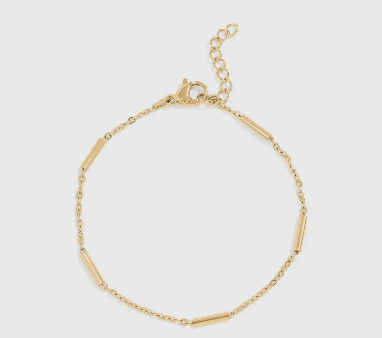 Stainless Steel Satellite Bar
Chain Bracelet