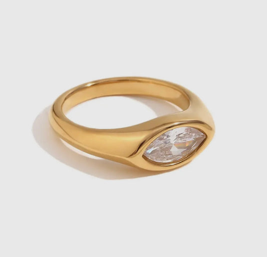 The Marquise Glow Ring