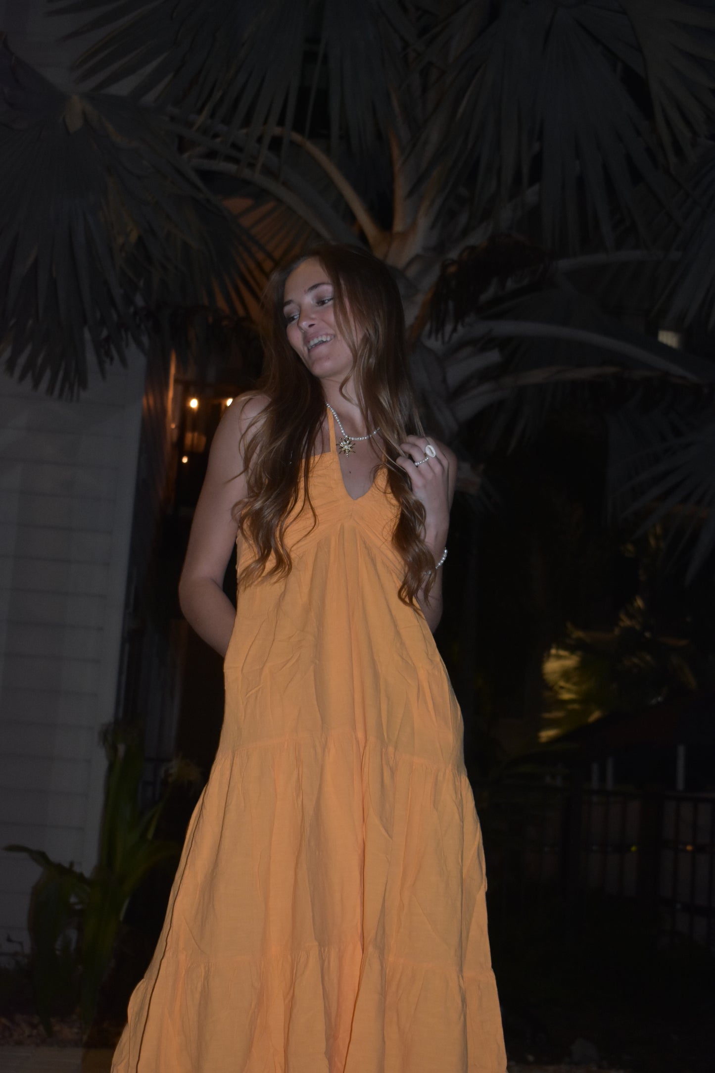 Breeze Maxi Dress - tangerine