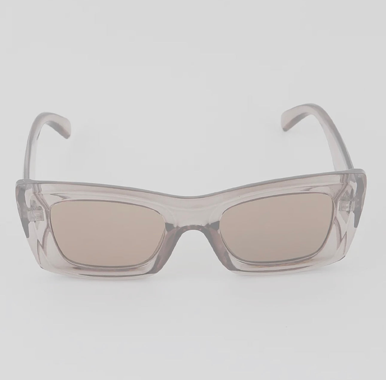 Double Indent Cateye Sunglasses