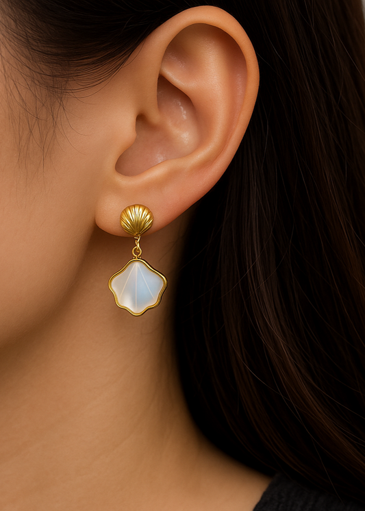 Seashell Bloom Earrings
