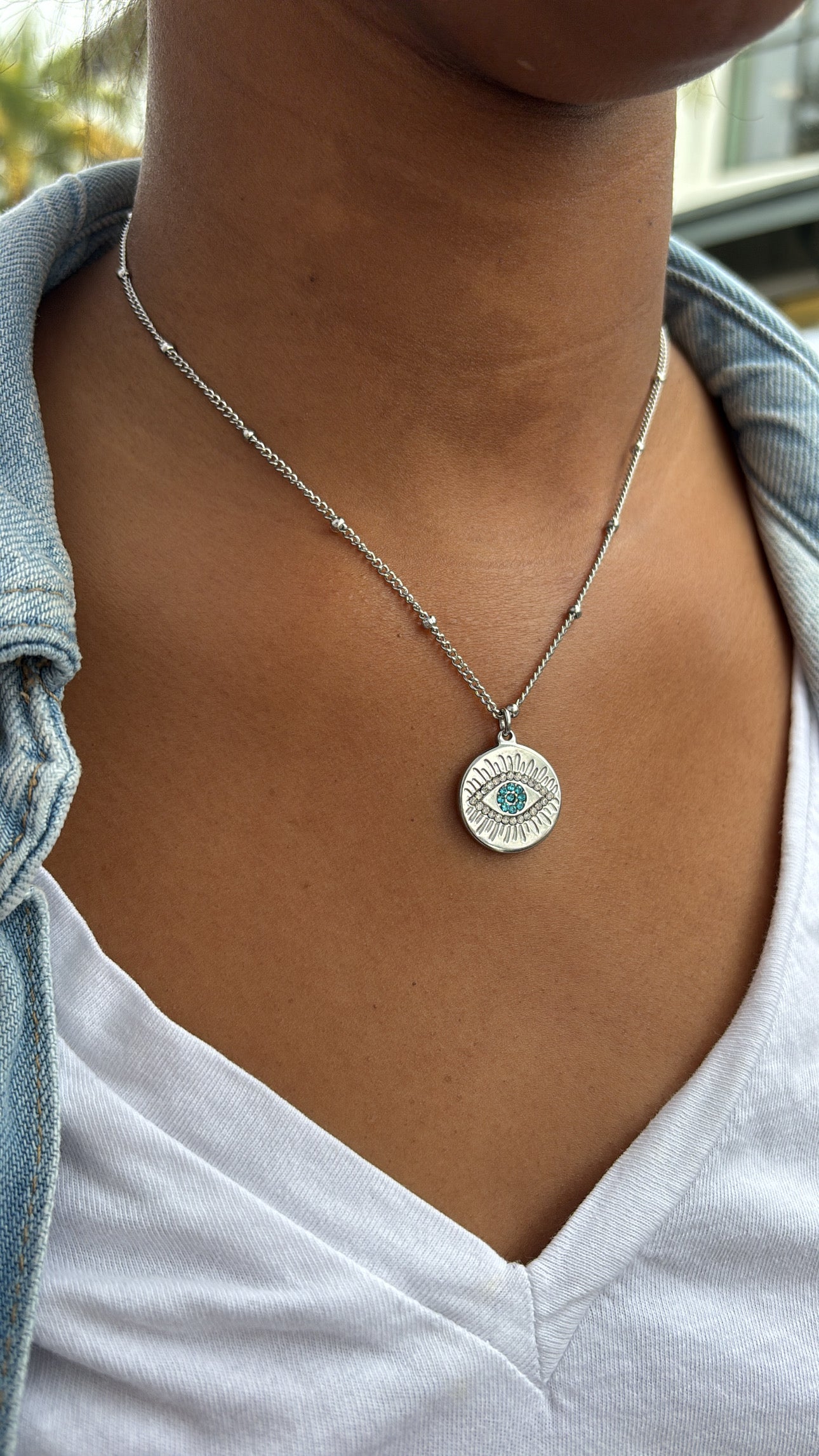 Radiant Eye Necklace