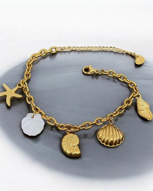 Ocean Muse Charm Bracelet
