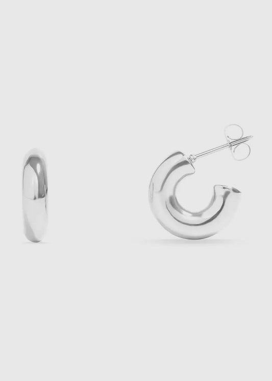 Stainless Steel Chunky Gold
Huggie Earrings