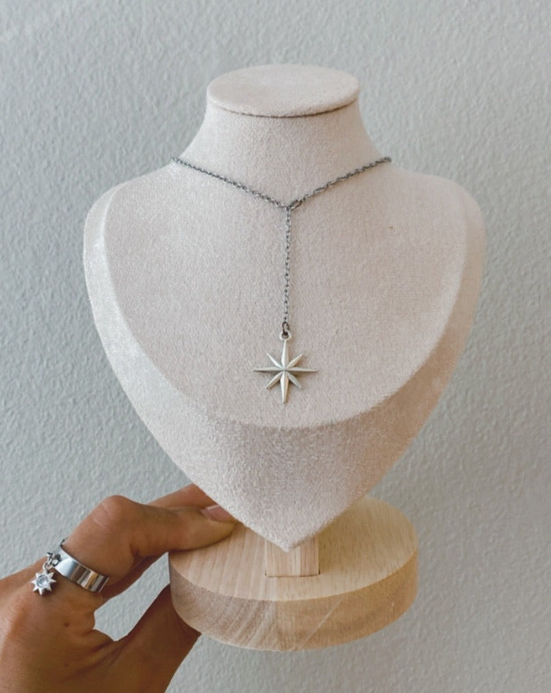 Falling star necklace