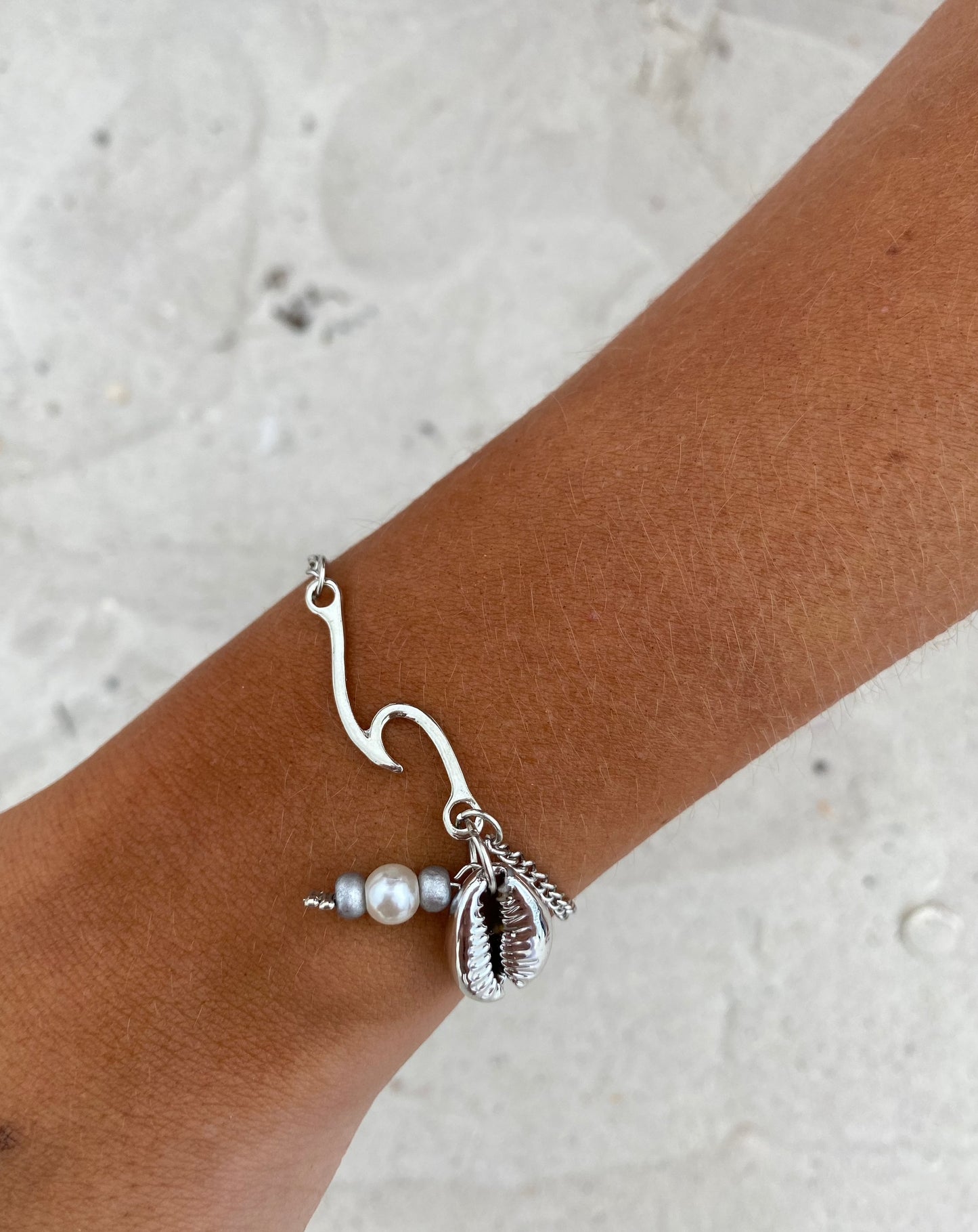 Ocean Waves Charms & Shell